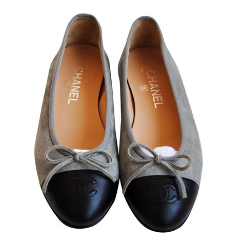 chanel grey shoes|Chanel shoes for women.